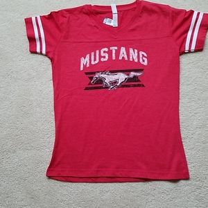 Licensed Ford Mustang shirt for women.